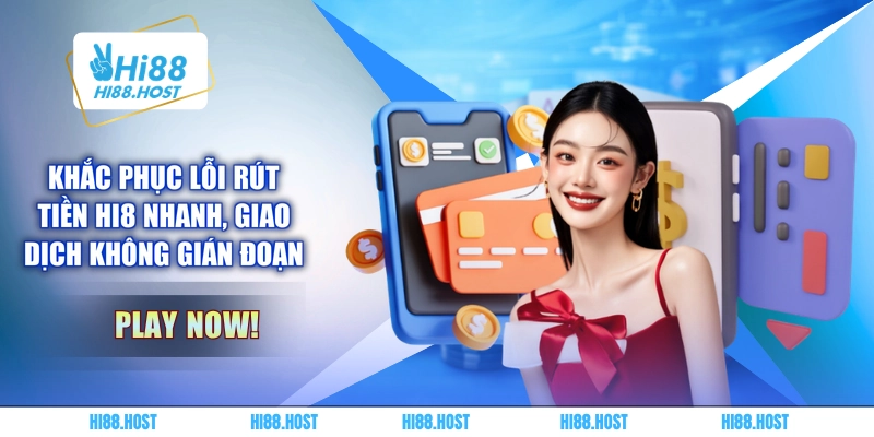 Khắc phục lỗi rút tiền HI8 nhanh, giao dịch không gián đoạn 
